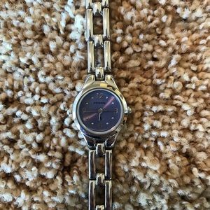 Fossil- Stainless Steel F2 Series (ES-9090) Women's Watch with Blue/Violet Face